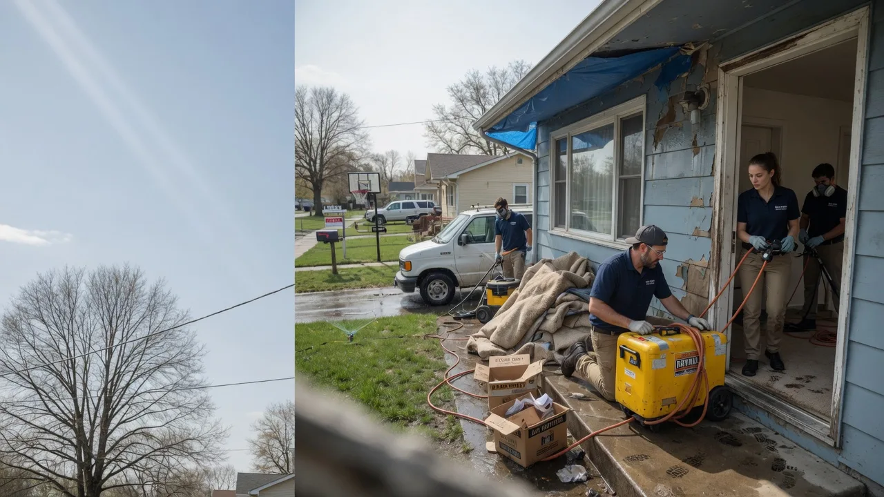 Basement Flood Cleanup in Olathe, KS near me